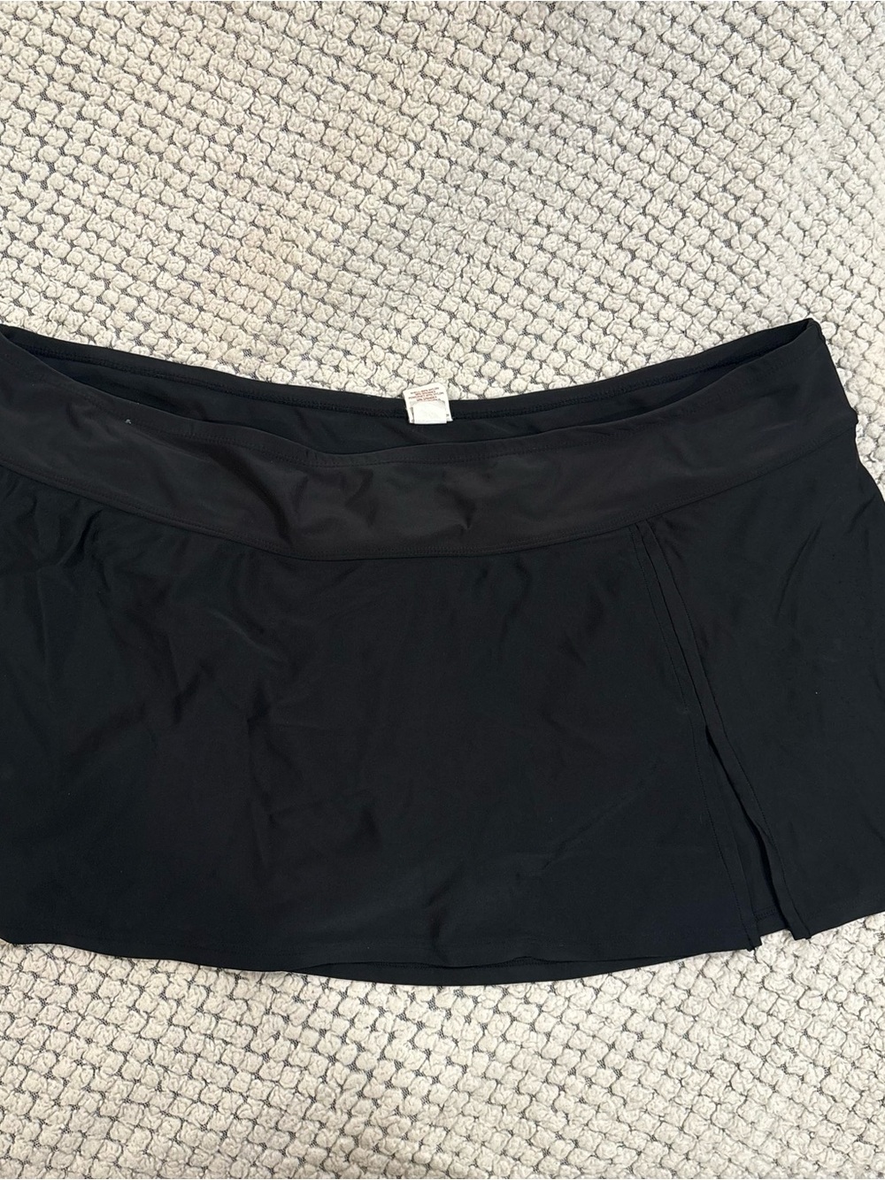 Merona Black Swim Skirt with Built-In Shorts